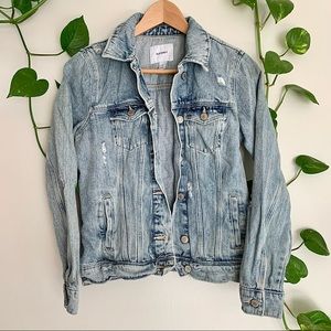 Old Navy XS Acid Wash Jean Jacket